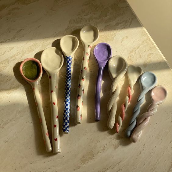 Ceramic Spoons